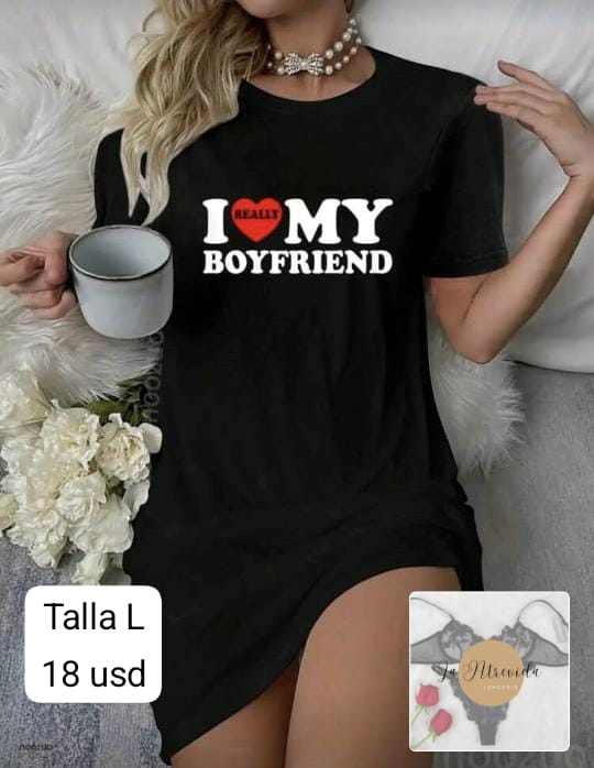 Camisón Yo Amo A Mi Novio