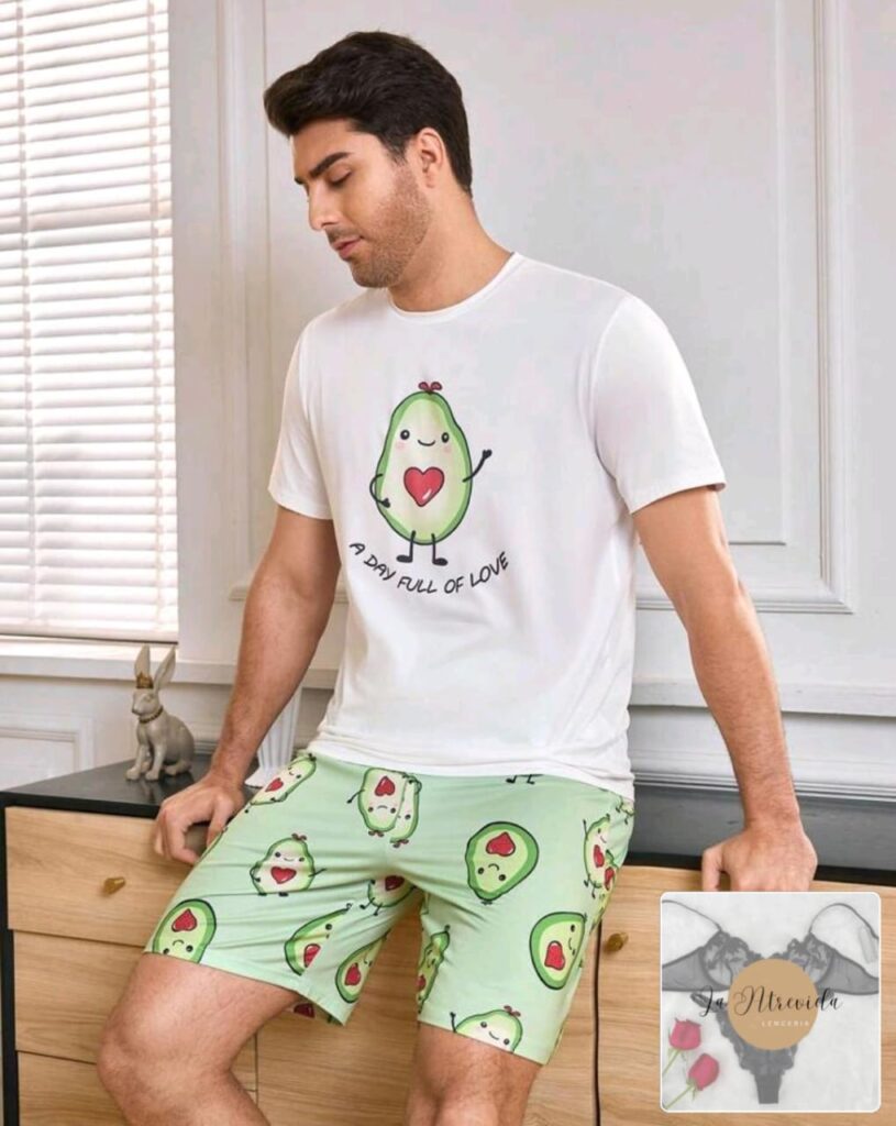 Conjunto informal de hombre de est aguacate