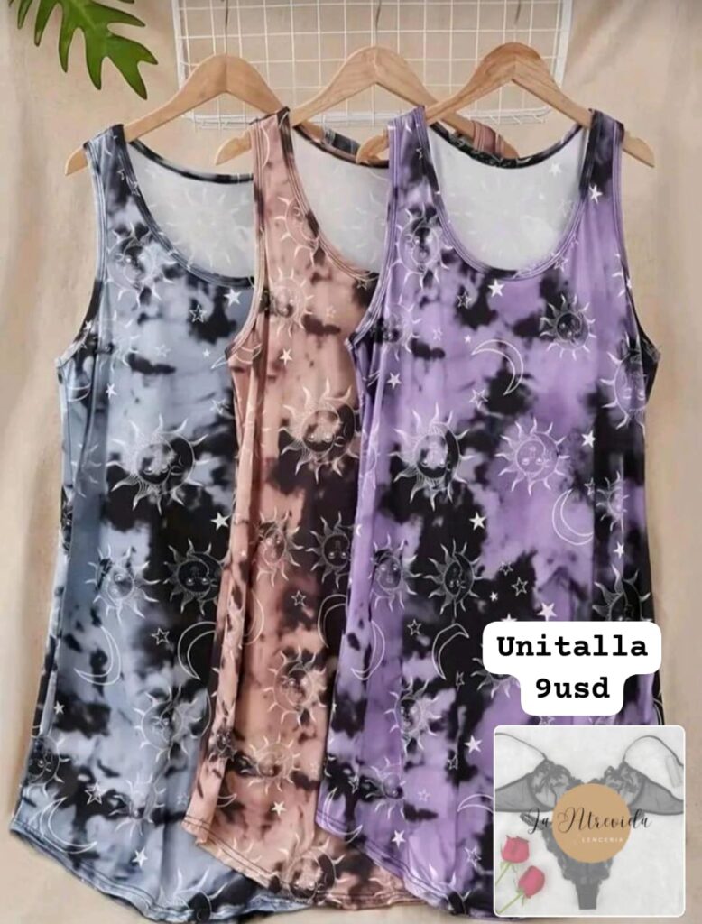 Batas estampadas unitalla